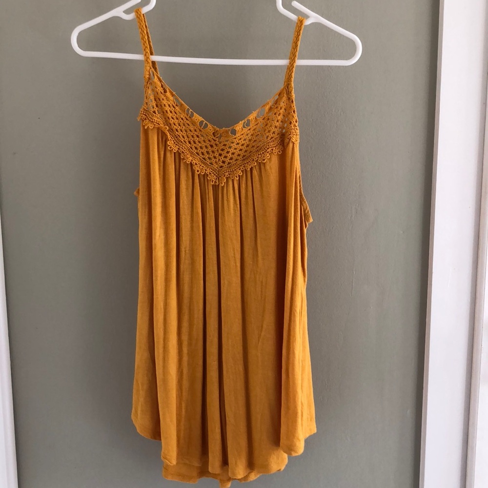 Yellow tank